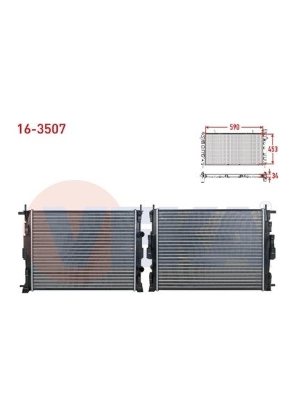 Su Radyatoru Mekanık Renault Megane Iı (Bm0/1,cm0/1) 1.5 Dcı A-T/m-T 2002-2008
