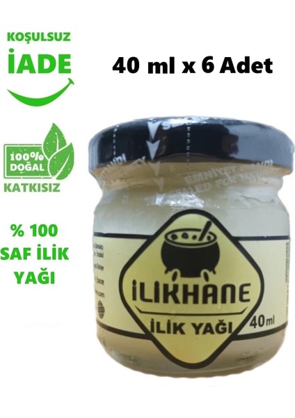 Saf İlik Yağı 40 ml 6 Adet