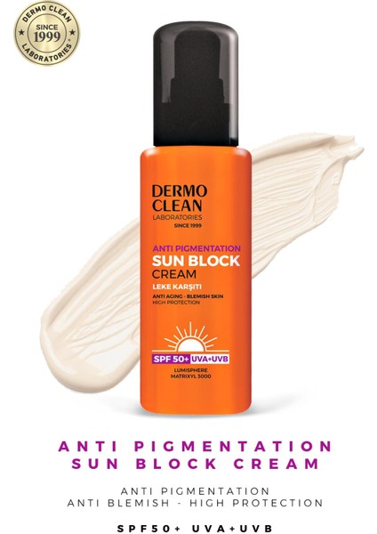 Antı Pıgmentasyon Sun Block Cream Güneş Kremi (Spf 50+) 100 ml