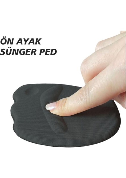 Spor Babet Topuklu Ayakkabı Için Ayak Ön Kısım Destekleyici Metatarsal Ayak Parmak Koruyucu Ped