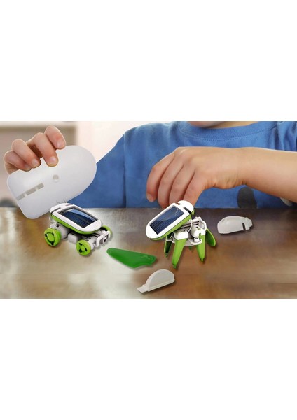 Solar Robot Mucit Kiti - 6 In 1