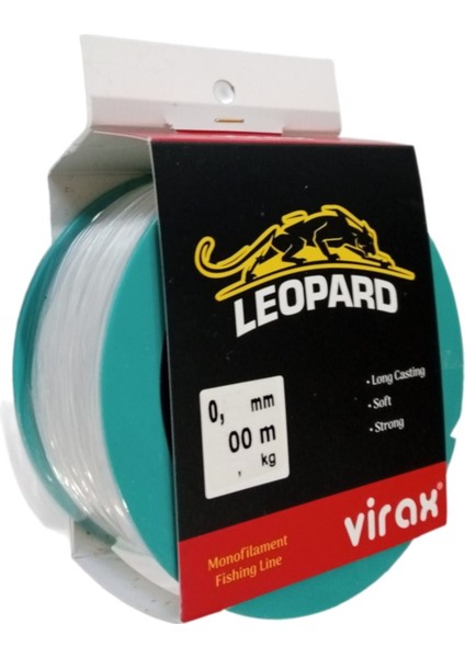 Leopard Beyaz 0,10 mm 1000 M Bobin Misina
