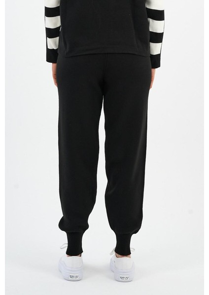 Beli ve Paçası Lastikli Triko Pantolon (A92411-S-ALT)