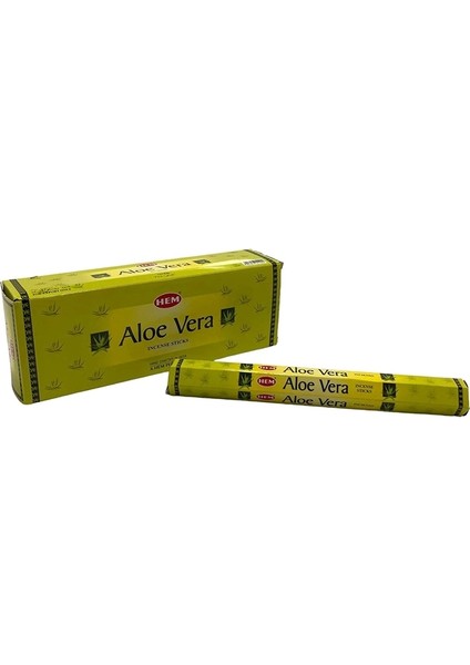 Hem Aloe Vera Aromalı Çubuk Tütsü