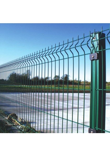 120'lik Panel Çit Takım 5 mt + 1 Direk Avantaj Paket Yeşil Renk