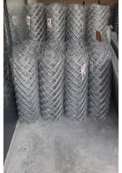 7.5 x 7.5 Göz 2.20 mm 200'lük 20 mt Galvanizli Helozon Tel Örgü