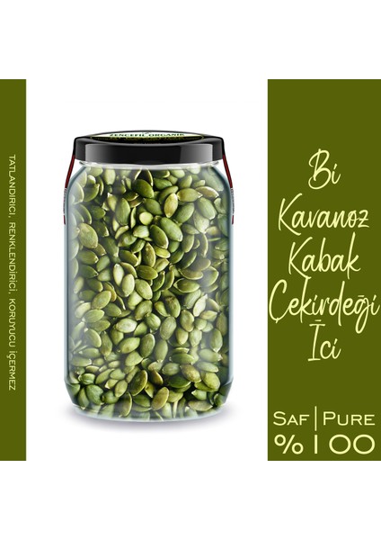 Kabak Çekirdeği İçi Bi Kavanoz 660 cc