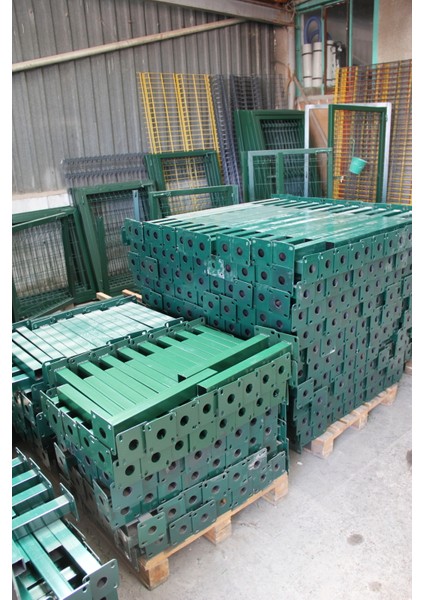 Panel Çit Diregi AKSESUARLI150 cm Yeşil Renk