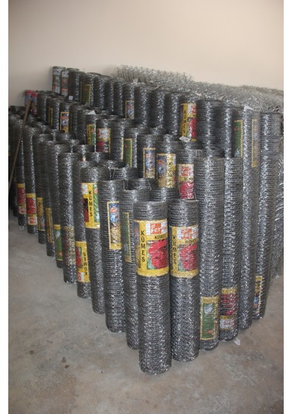 Kümes Teli 2.5 x 2.5 GÖZ0.55 mm 120 cm Yükseklik 20 Metre Uzunluk