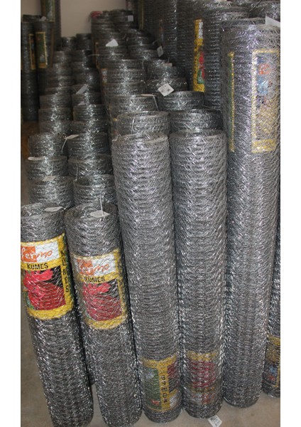 Kümes Teli 2.5 x 2.5 GÖZ0.55 mm 120 cm Yükseklik 20 Metre Uzunluk fiyatları