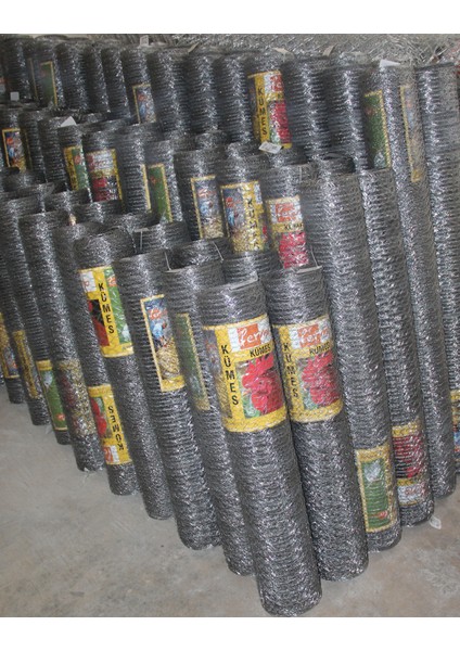 Kümes Teli 2.5 x 2.5 GÖZ0.55 mm 120 cm Yükseklik 20 Metre Uzunluk modelleri