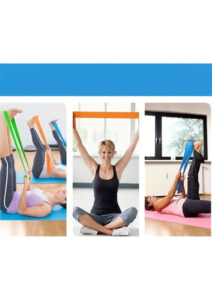 SF-DL03 Pilates ve Yoga Egzersiz Lastiği fırsatları