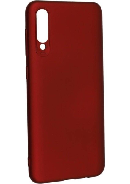 Samsung Galaxy A50 Premium Silikon Kılıf Bordo