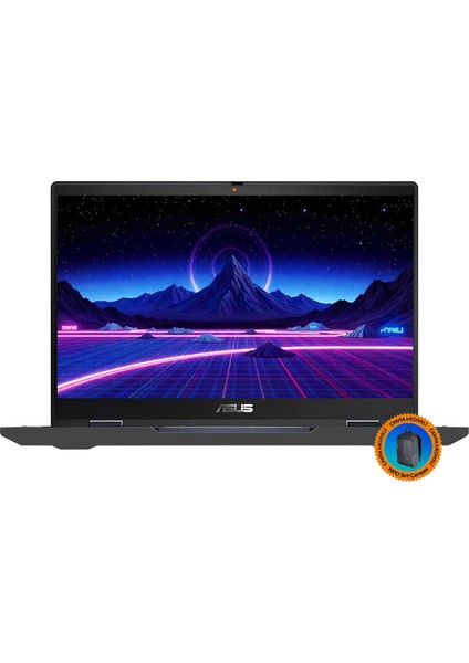 Expertbook B3 Flip B3402FVA-I58512S0D07 I5-1335U 24 GB 2TB SSD 14" Fhd Touch Freedos Taşınabilir Bilgisayar-CNT008