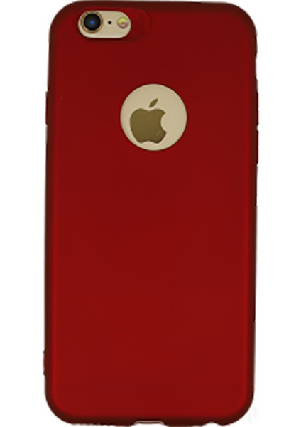 Apple iPhone 7 Premium Silikon Kılıf Bordo