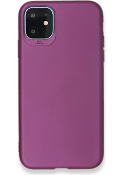 Apple iPhone 11 (6.1'') Premium Silikon Kılıf Mor