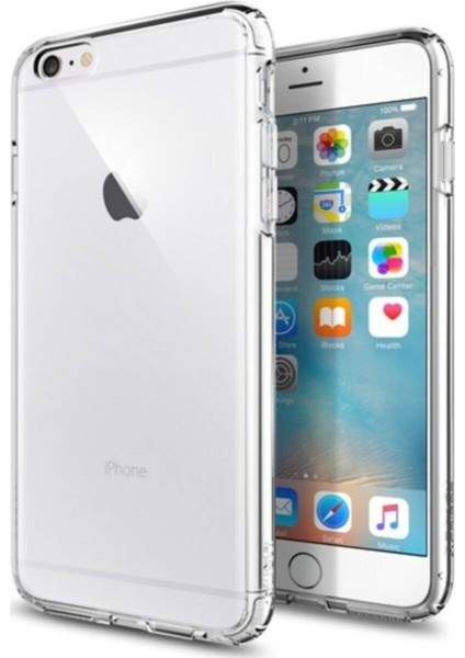 Apple iPhone 6S Plus Premium Silikon Kılıf Şeffaf