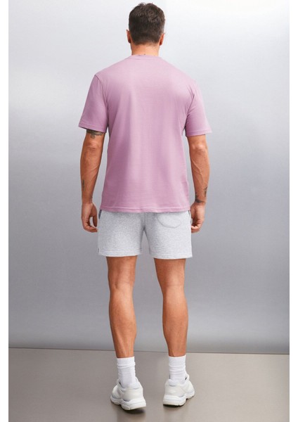 Alessandro Erkek %100 Pamuk Kısa Kollu Regular Fit 3'lü Pmb/ Gri/ Vzn/ Byz T-shirt
