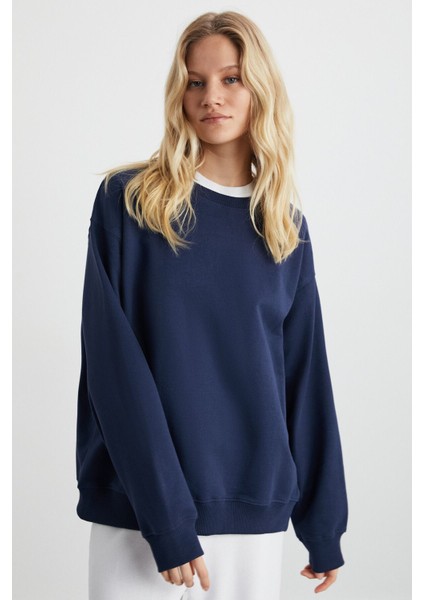 Karıus Kadın Lacivert Sweatshirt
