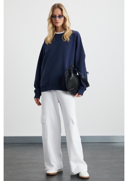 Karıus Kadın Lacivert Sweatshirt