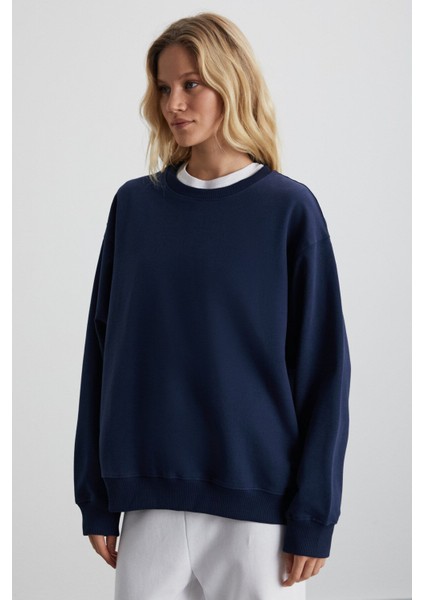 Karıus Kadın Lacivert Sweatshirt