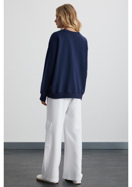 Karıus Kadın Lacivert Sweatshirt