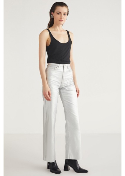 Dolly Kadın Basic Nefes Alabilen Kumaş Kalın Askılı Slim Fit Siyah Atlet