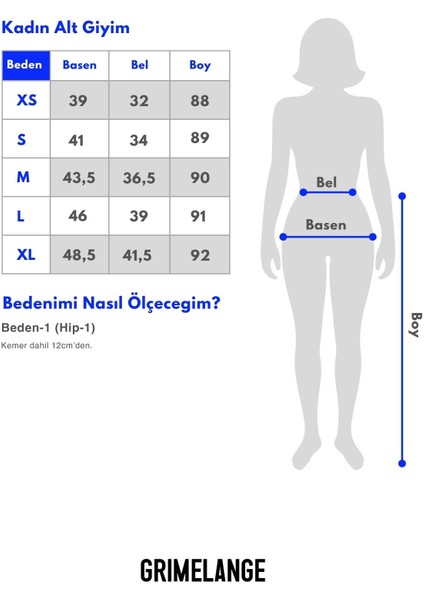 JOSEFINA Kadın %100 Polyester Slim Kahverengi Etek