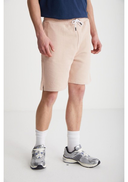 Uncertain Erkek Comfort Fit Pembe Şort & Bermuda