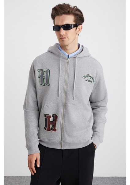 ALPHABET Erkek Pamuk-Polyester Grimelanj Sweatshirt fırsatları