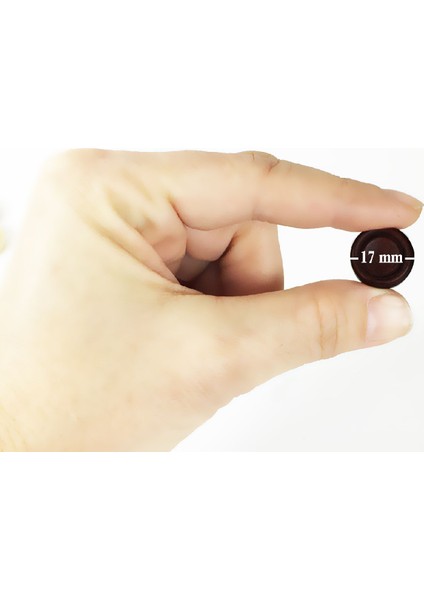 El Yapımı Şimşir Mini Tavla Pulu 17 mm Ahşap 30 Parça Açık ve Koyu Renk fırsatları