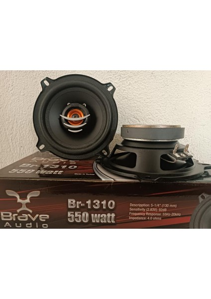 BR-1310 550W 13CM Kapı Hoparlör Takımı - Yeni Seri fırsatları