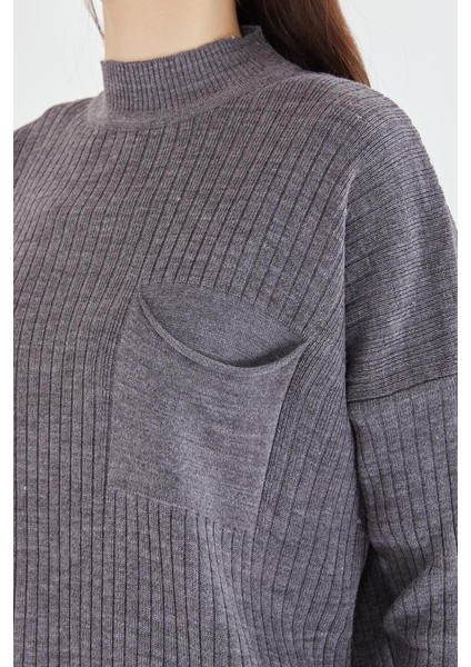 Cep Detaylı Selvim Triko Etekli Takım fırsatları