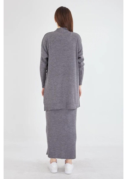 Cep Detaylı Selvim Triko Etekli Takım indirimleri