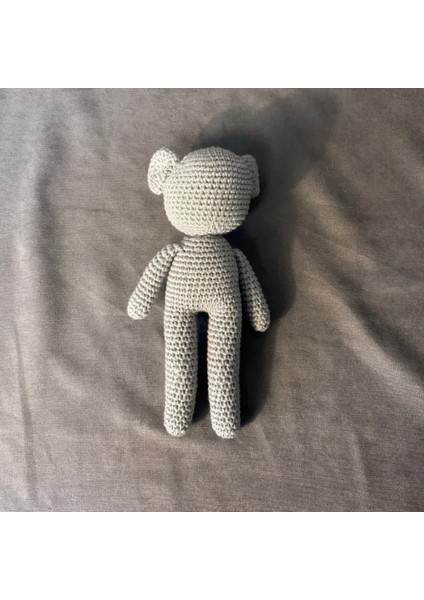 El Örgüsü Amigurumi Oyuncak Fil - 21 x 9 cm