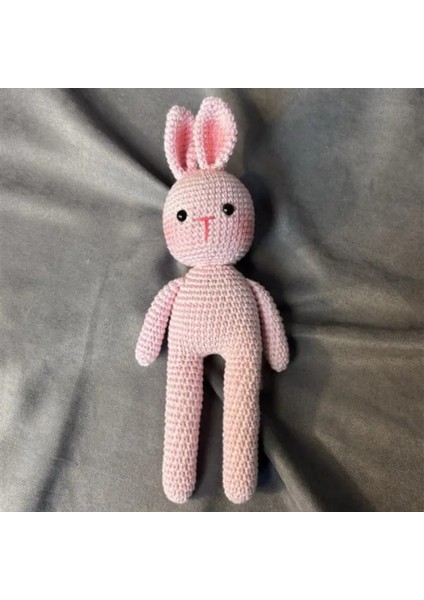 El Örgüsü Amigurumi Oyuncak Tavşan - 26 x 10 cm indirimleri