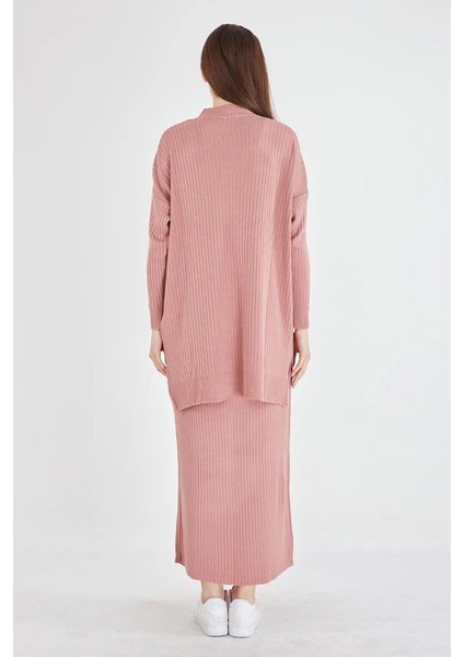 Cep Detaylı Selvim Triko Etekli Takım fırsatları