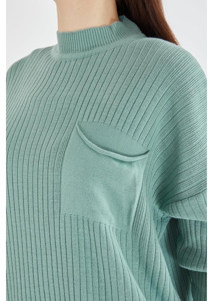 Cep Detaylı Selvim Triko Etekli Takım indirimleri