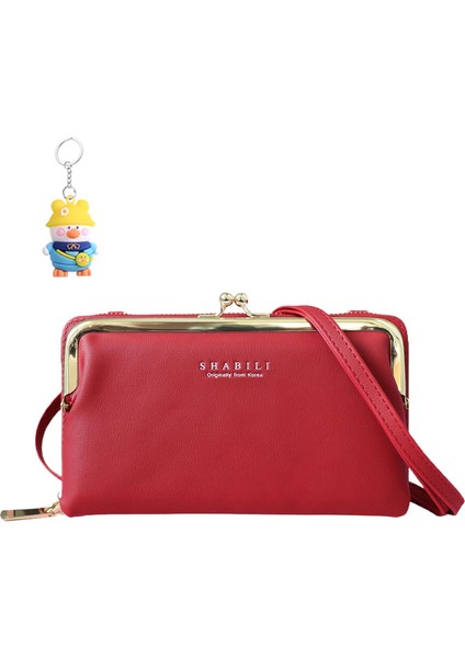 Bayan Cüzdan Cep Telefonu Çantası Moda Omuz Çantası Bayan Küçük Kare Çanta Crossbody Çanta Kadın Çantası (Yurt Dışından)