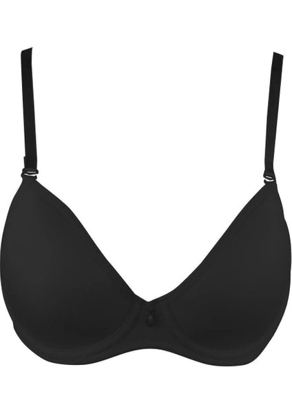 9700 Balenli Desteksiz Taş Detaylı Soft Cup Micro Sütyen