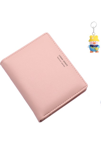 Kısa Cüzdan Kadın Küçük Cüzdan Iki Katlı Cüzdan Para Cüzdan Kadın Kart Tutucu (Yurt Dışından)