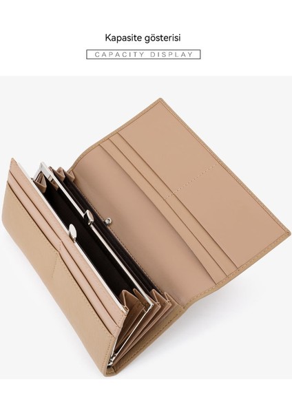 Uzun Cüzdan Kadın Basit Clutch Kart Tutucu Bayan Cüzdan (Yurt Dışından) fiyatları