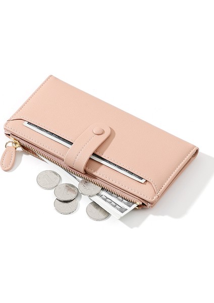 Bayan Cüzdan Kadın Uzun Iki Katlı Kart Tutucu Kartvizit Değişim Çantası (Yurt Dışından) modelleri