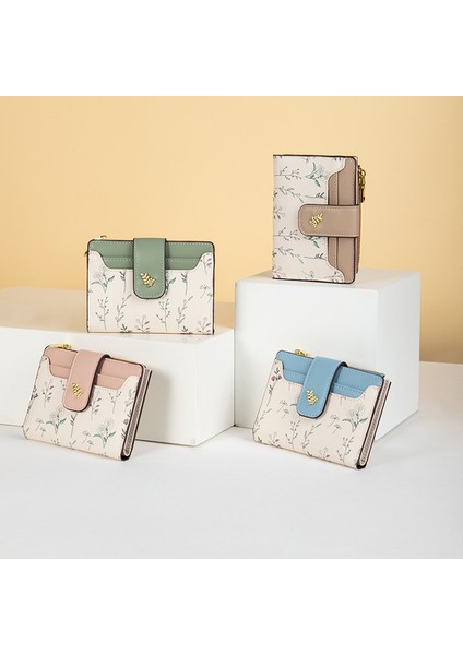 Para Cüzdanı Çoklu Kart Yuvası Cüzdanı Kadın Çiçek Kız Kart Tutucu (Yurt Dışından) fırsatları