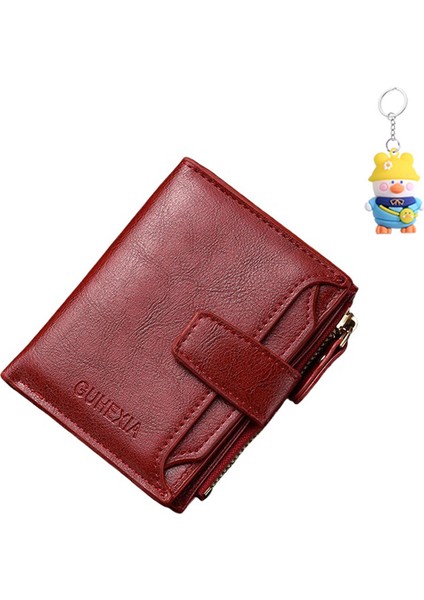 Bayan Cüzdan Kısa Para Cüzdanı Kadın Moda Cüzdan Katlanır Cüzdan Ince (Yurt Dışından)