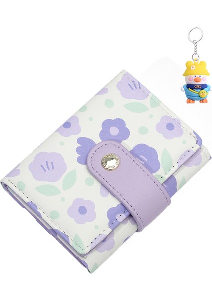 Bayan Cüzdan Moda Pu Para Cüzdanı Çoklu Kart Yuvası Kart Tutucu Kadın Cüzdanı (Yurt Dışından)