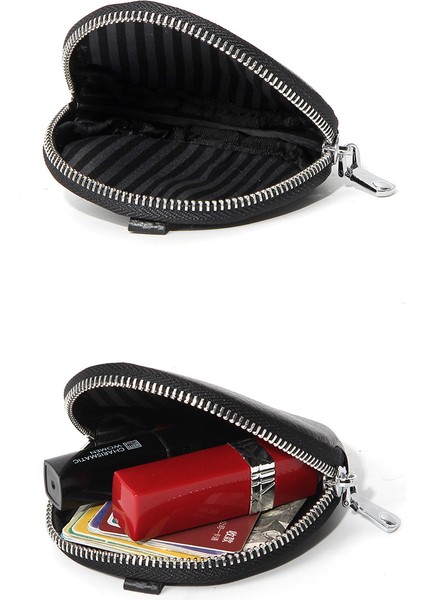 Fermuarlı Küçük Yuvarlak Cüzdan Küçük Basit Katı Renkli Kulaklık Madeni Para Saklama Madeni Para Cüzdanı Kadınlar (Yurt Dışından) modelleri