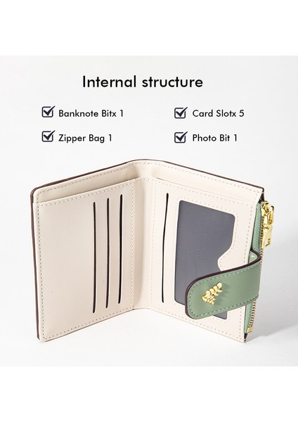 Para Cüzdanı Çoklu Kart Yuvası Cüzdanı Kadın Çiçek Kız Kart Tutucu (Yurt Dışından) indirimleri