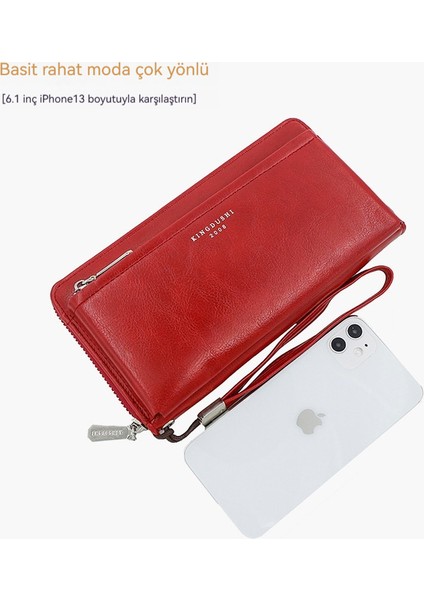 Bayan Cüzdan Uzun Cüzdan Clutch Kadın Cüzdan Kart Tutucu (Yurt Dışından) modelleri