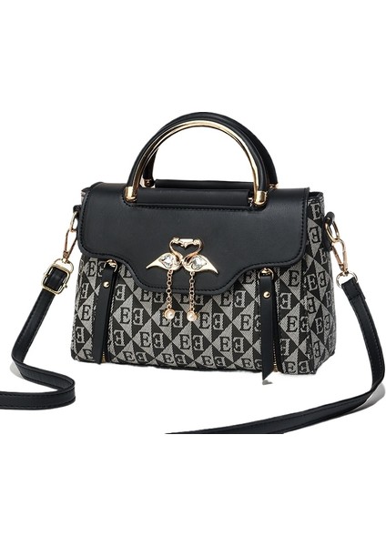 Kadın El Çantası Baskılı Omuz Crossbody Çantası Bayan Çantası (Yurt Dışından)